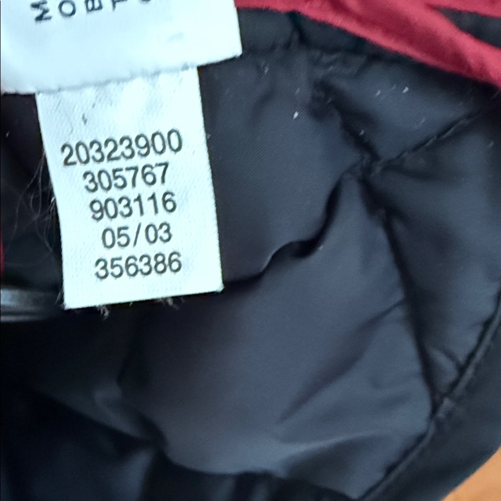 Gap Quilted Vest Y2K Mandarin Collar Large - Picture 3 of 9